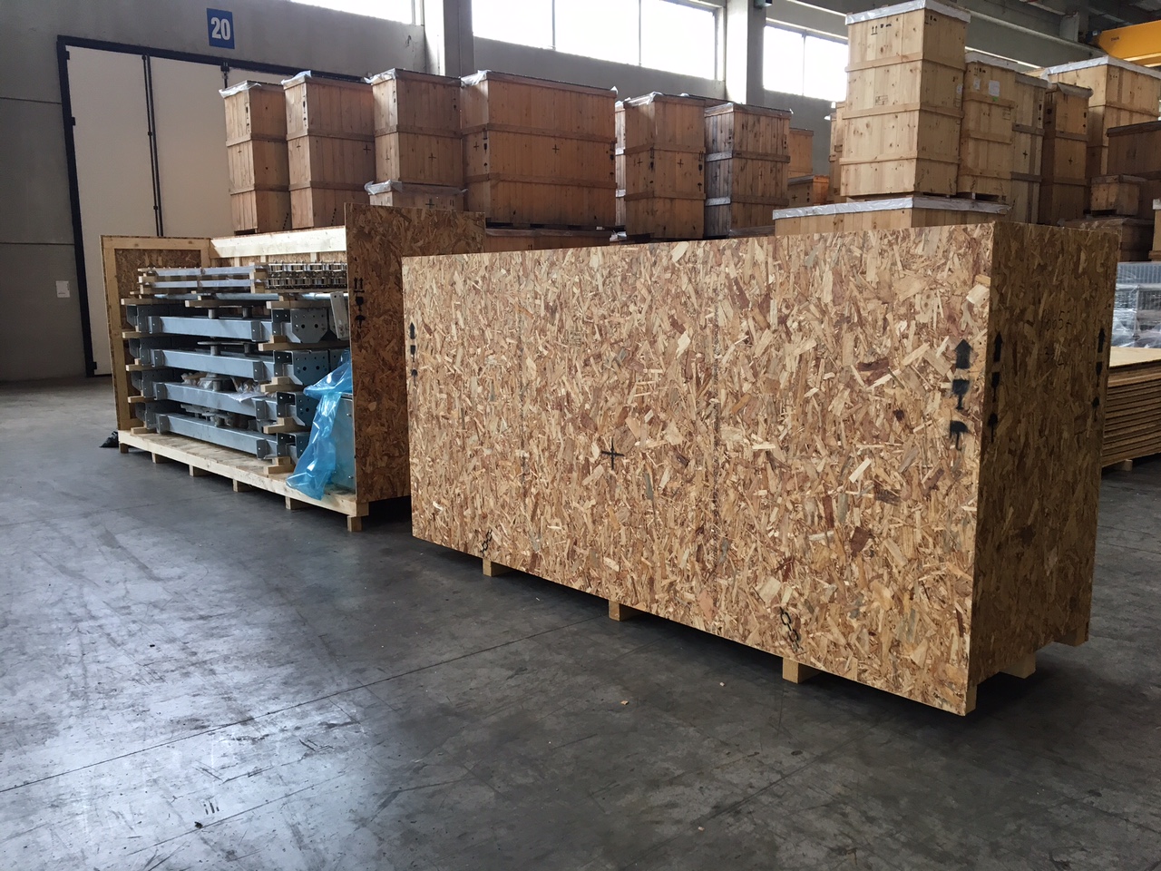 Casse in legno per imballaggio - Allservice-Logistic